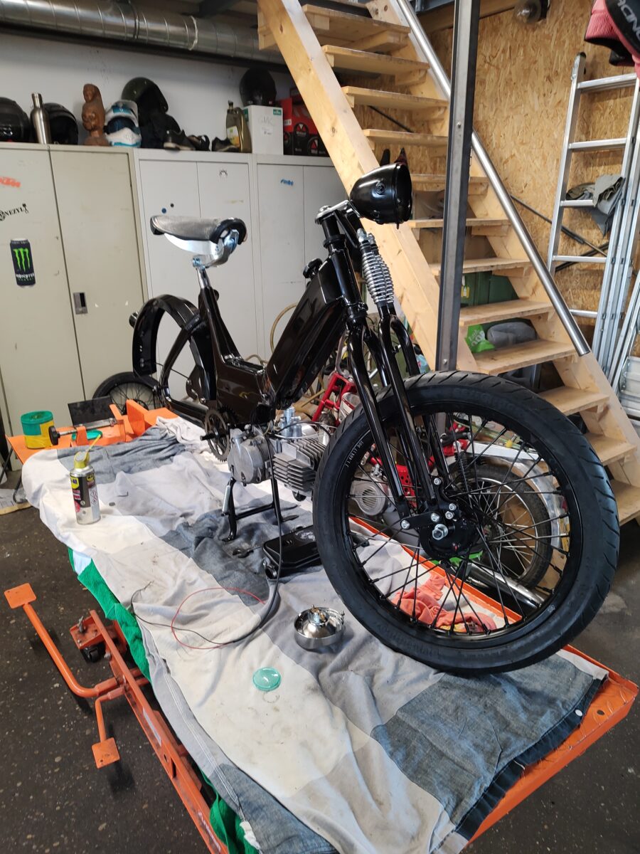 Projekt Springergabel | Puch Maxi N